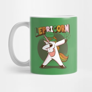 Dabbing Lepricorn | Unicorn Leprechaun Mug